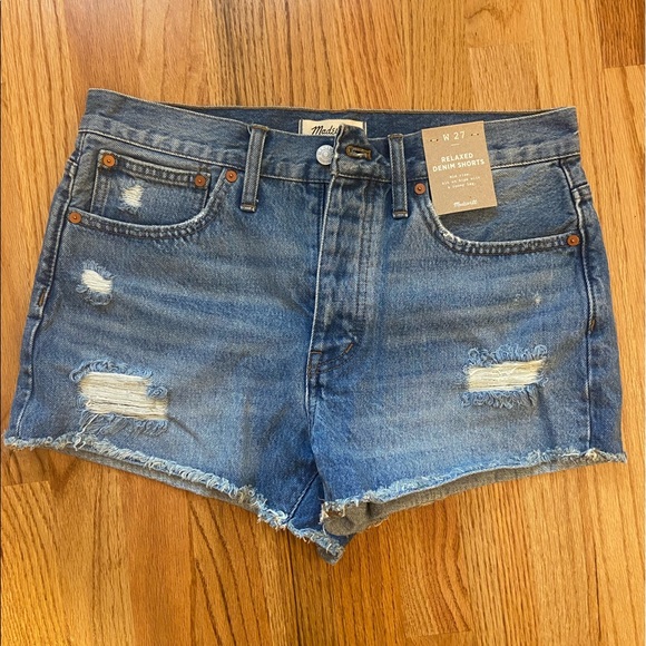 NWT Madewell Jean Shorts - Picture 1 of 4